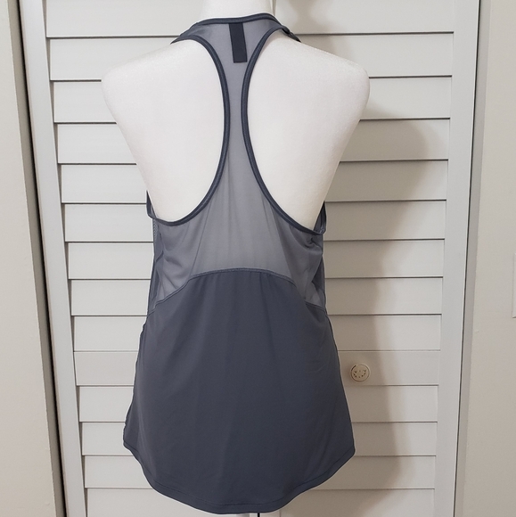 Victoria's Secret Sport Mesh Racerback Tank Top Gray Size S - Picture 5 of 9